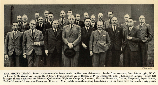 Short Brothers Limited Edition Commemorative Poster  The Short Bros Team